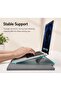 Slim Carrying Computer Protective Cover Leather Laptop Sleeve Bag for 15 to 16 Inch Laptops – Premium PU Leather Waterproof Zipper Case - 2