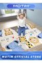 Foldable Extra Large Waterproof Baby Play Mat Non-Toxic Anti-Slip Reversible Foam Playmat for Babies Infants and Toddlers(200x180x1.5 CM) - 2