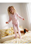 Lcw Kids Pink Patterned Girls' Pajama Set - 2