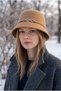 Women's Winter Angora Bucket Beanie Hat