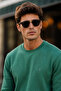 Men's Çağla Basic Crew Neck Relaxed Sweatshirt - 2