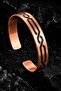 Women's Copper Bracelet Antique Weave Model Handcrafted Adjustable Copper Bracelet - 6