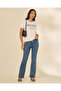 Women White Printed Crew Neck T-Shirt - 2
