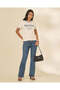 Women White Printed Crew Neck T-Shirt - 5