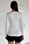 Front Detailed V-Neck Basic Blouse - 4