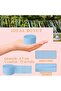 Pastel Blue Stripe Crepe Paper Roll, Flower Making, Craft Decoration Paper, 6 Pieces, 4.5 cm X 22Meters - 2