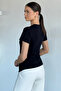 Women's Buckle Side Tie Blouse - 4