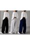 3 Pieces (Black-Grey-Navy Blue) Basic Sweatpants That Match Every Combination, Bringing Elegance and Comfort Together - 2