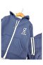 Boys' Winter 3-Strand Zippered Cardigan and Sweatpants Set for Ages 4-5-6-7-8-9-10-11-12 - 5