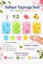 10 Pack Magic Mini Soap Practical Portable Assorted Scented Magic Soap 100 Pieces Mini Pocket