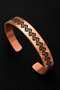 Women's Copper Bracelet Greek Model Handcrafted Adjustable Copper Bracelet - 4
