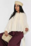 Perry Women's Bat Sleeve Pleated Blouse