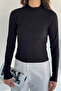 Women's Mock Neck Basic Blouse