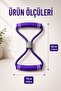 Intermediate Level 1 Piece Leg Hip Squat Fitness Exercise Resistance Rubber Pilates Band Plates Rubber - 2