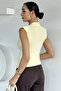 Women's Shoulder Padded Double Breasted Collar Blouse - 4