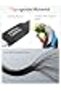 كيبل كريشن كيبل USB C قصير 1 قدم، شاشة USBC فيديو 8K@30Hz/4K@120Hz، شحن 240 واط، مزامنة بيانات 20G، - 4
