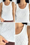 Front-Stoned Camisole Blouse - 5