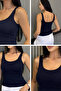 Women's Thick Strap Lycra Blouse Undershirt - 3