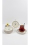 Mira Porcelain 6-Piece Tea Plate Set - 2