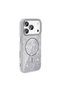 iPhone 17 Pro Max Case Non-Spill Glitter Silicone Magsafe Camera Raised Cover - 2