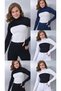 5-Fingered Hijab Neck Collar |   Yakali Long Sleeve Sleeved Body Blouse Bolero Casual Design