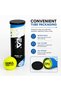 Padel Tour Padel Tennis Balls – Tube of 3 Premium Balls for Training, Practice & Recreational Play – High Visibility Yellow - 5