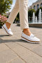 Velocity Women's Orthopedic Casual Shoes with Light Soles - White - 2