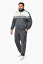 Men's oversized zip-up tracksuit set