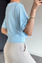 Women's Boat Neck Blouse - 4