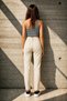 Women's Lycra Denim Skinny Fit High Waist Jeans Cream Trousers&Jeans - 3