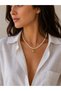 Women's Pearl Fish Tail Necklace - 2