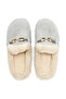 Diaz Buckle Plush Women's House Slippers Gray 37/41 - 4