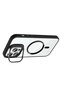 iPhone 14 Pro Max Case with Camera Stand, Magsafe Supported, Transparent Back, Silicone Marçev - 3