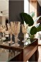75 ml 6 Pieces Crystal-Looking Coffee Water Glass – Decorative Mini Goblet Glass - 4
