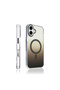 iPhone 16 Plus Case Color Gradient Magsafe Camera Raised Silicone Cover - 6