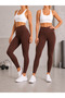 Women's 2-Pack Tummy Control High-Waisted Sports Leggings – Fitness, Pilates, and Everyday Women's Leggings - 3