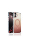 iPhone 16 Plus Case Color Gradient Magsafe Camera Raised Silicone Cover - 5