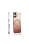 iPhone 16 Plus Case Color Gradient Magsafe Camera Raised Silicone Cover - 4