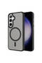 Galaxy S24 Case Magsafe Supported Camera Raised Matte Anti-Fingerprint Silicone Cover