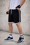 Men's White Summer Sports Shorts Casual Basketball Football Fitness Exercise Running Bermuda
