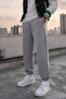 Men's Regular Winter Sweatpants with Wool Inside, Comfortable Cut, and Elastic Cuffs - 4