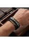 Hematite Stone Black & Natural Stone Double Men's Bracelet Set - 2