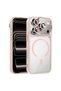 iPhone 17 Pro Max Case with Camera Stand, Magsafe Compatible, Transparent Back, Silicone Cover