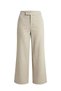 Ecru High Waist Culotte Trousers - 2