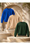 3 Pieces Men's 3 Thread Thick Winter Premium Sweatshirt