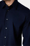 Slim Fit Lacivert Örme Gömlek - 2