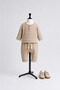 Baby Boy 2 Piece Set Buttoned Pocket Sweatshirt Casual Pants Daily Celebration Special Occasions - 2