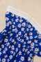Self-Wrapped Prayer Dress 100% Viscose Lace Detailed with Pockets Comfortable Loose Fit Women's Worship Dress - 4