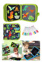 Erasable Doodle Drawing Pad Erasable Drawing Pad for Kids Activity Play for Babies with 6 Pcs Pens Gift - 2