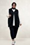 67057 Plus Size Vest-Pants Nora Set - Black